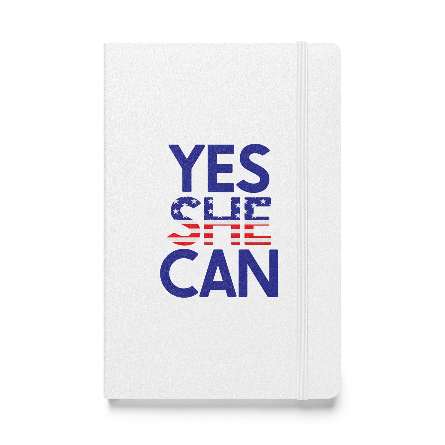 Yes She Can Hardcover Bound Notebook