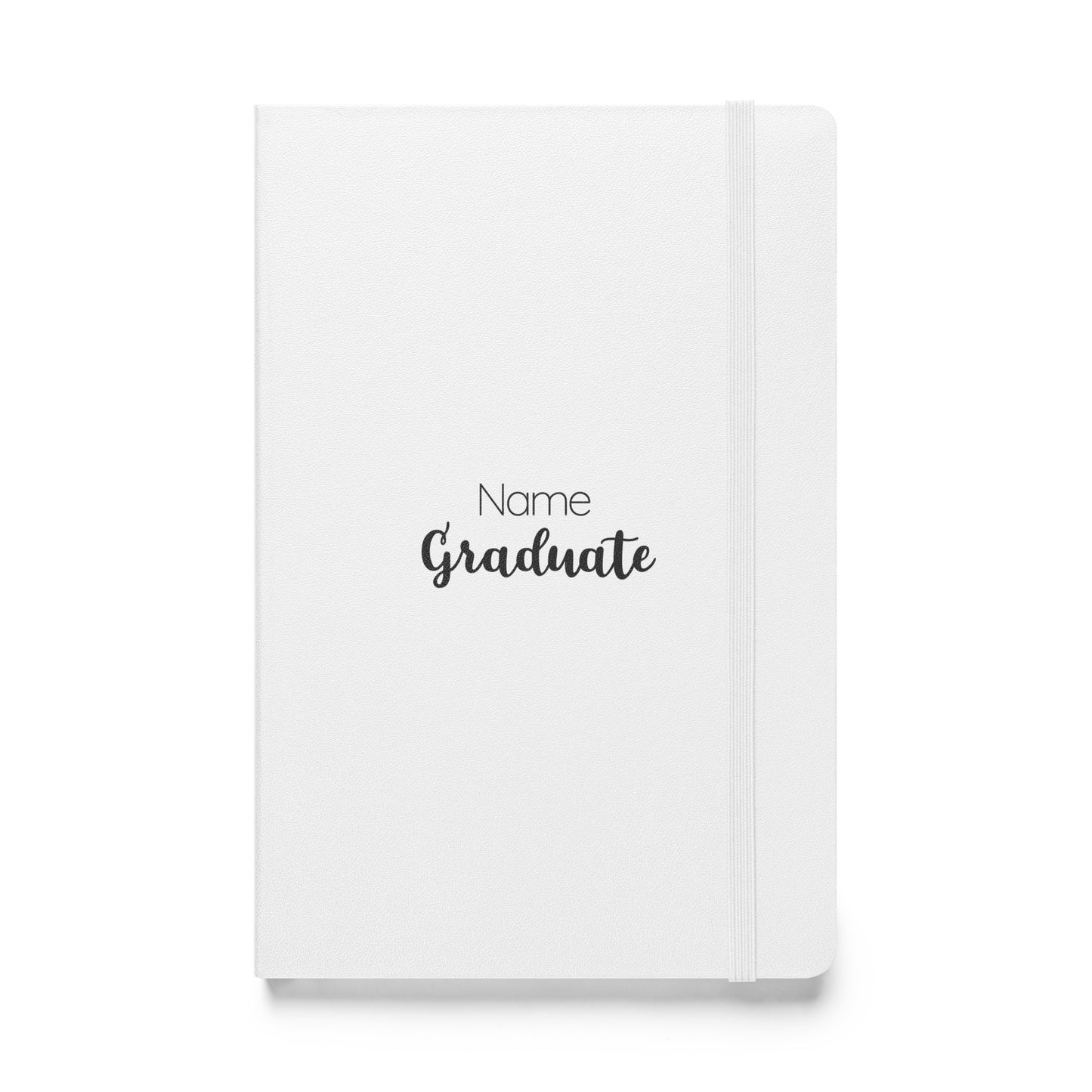 Graduate Personalized Hardcover Bound Notebook