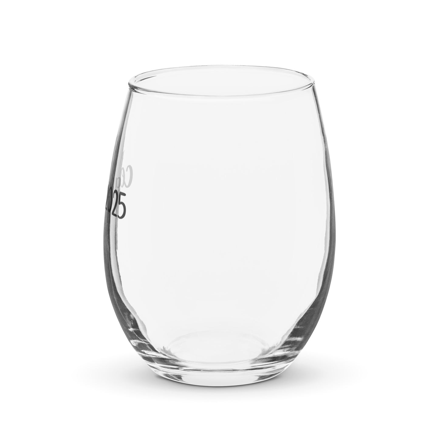 Class of 2025 Personalized Stemless Wine Glass