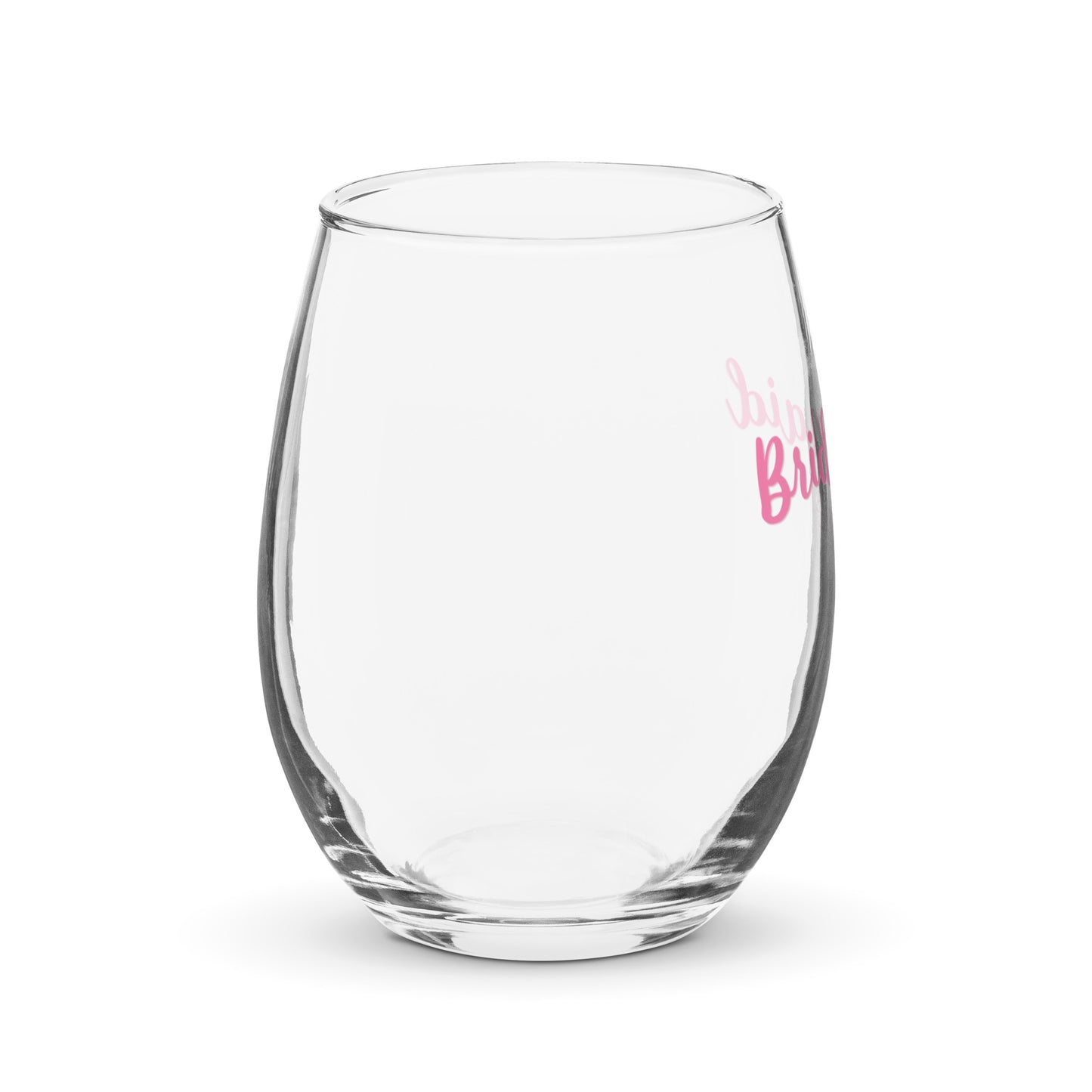 Bridesmaid Personalized Stemless Wine Glass