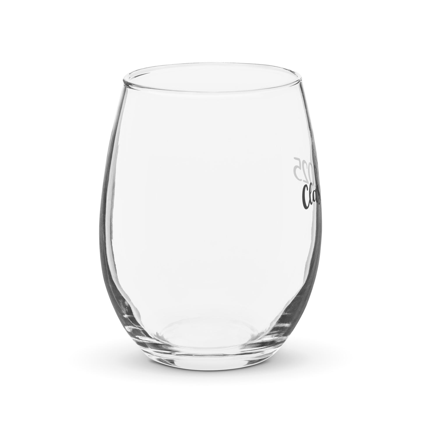 Class of 2025 Personalized Stemless Wine Glass