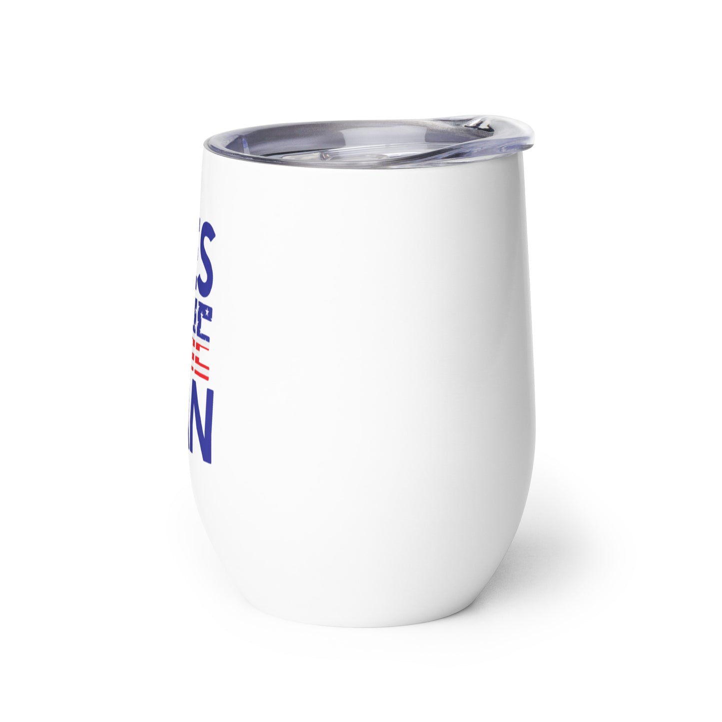 Yes She Can Wine Tumbler
