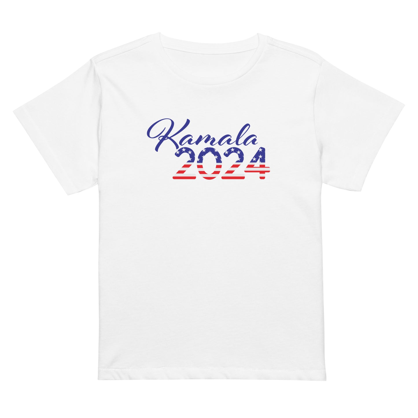 Kamala 2024 USA Women’s High-Waisted T-Shirt