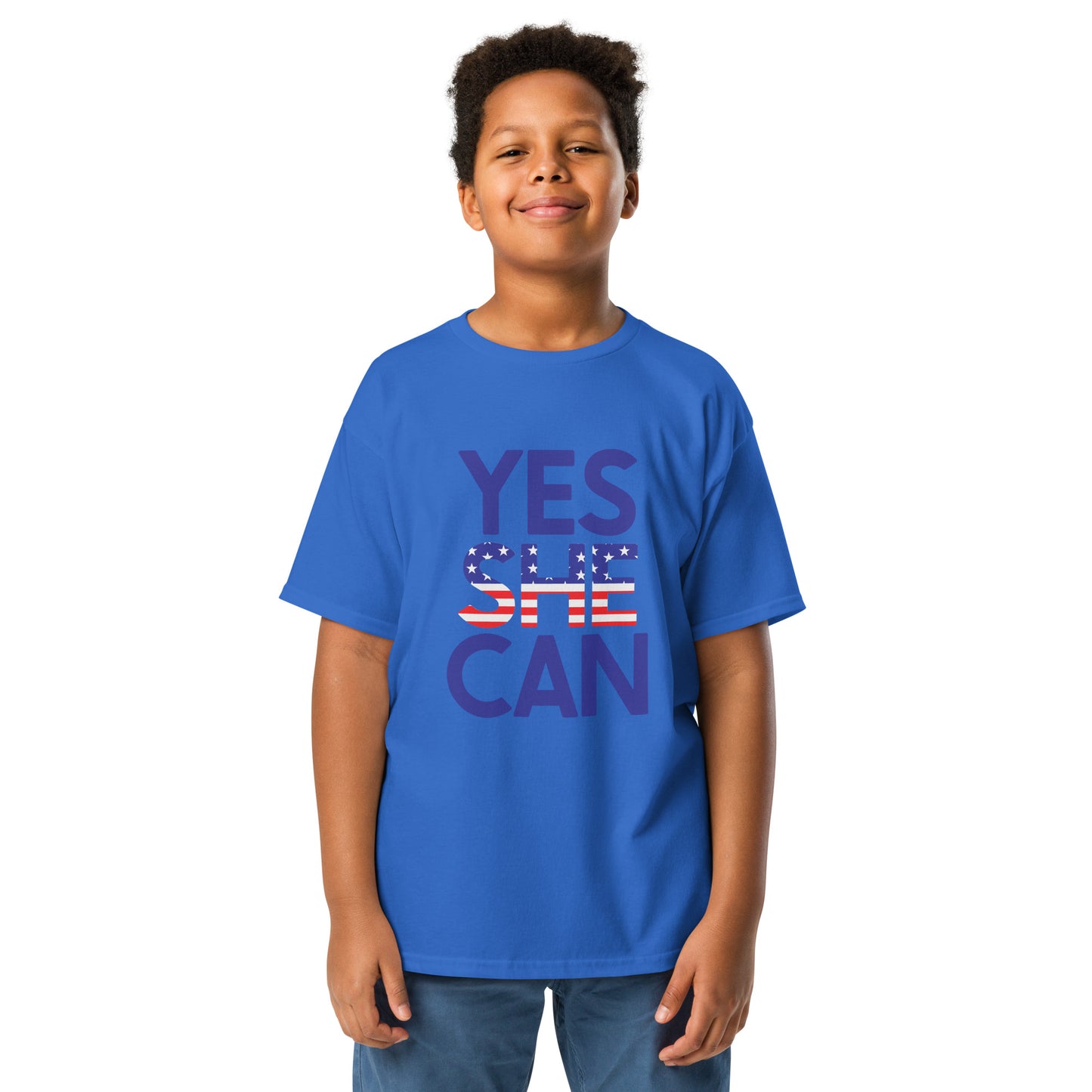 Yes She Can Youth Classic Tee