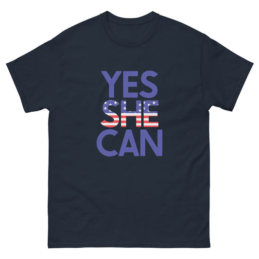 Yes She Can Unisex Classic Tee